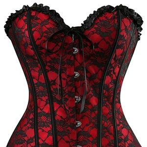 Small red corset